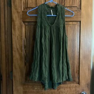 Free people sleeveless blouse